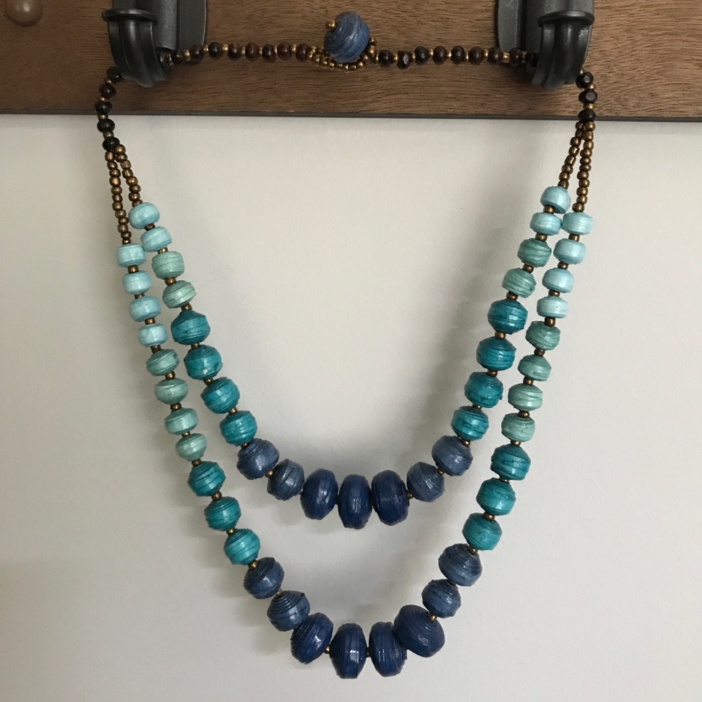 Jalia Ombré Vintage Noonday Collection Necklace